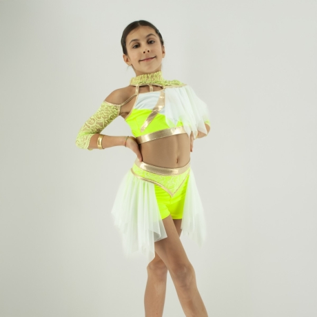 Strój taneczny LIME GLAM